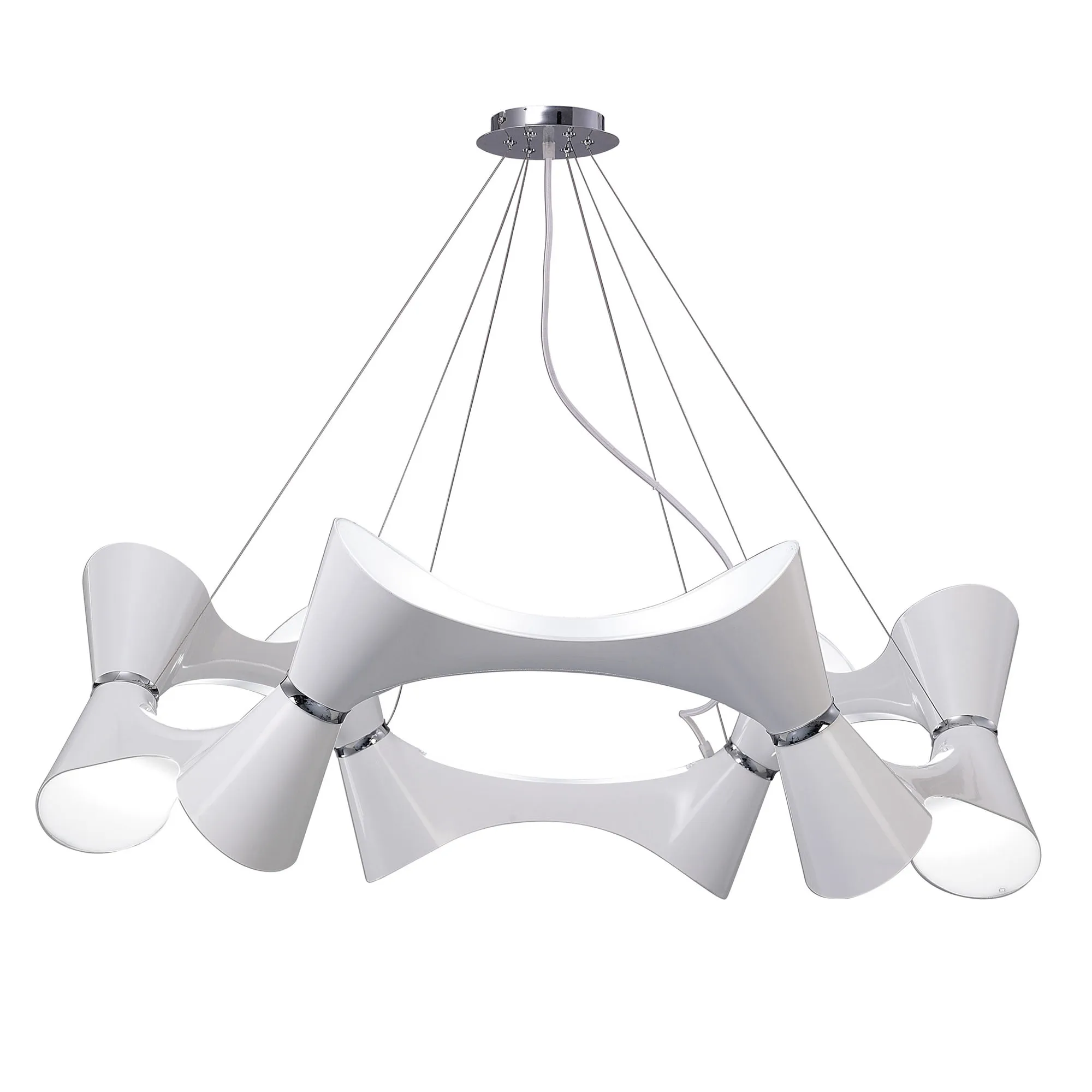 Ora Gloss White Ceiling Lights Mantra Multi Arm Fittings Ora Gloss White Ceiling Lights Mantra Multi Arm Fittings